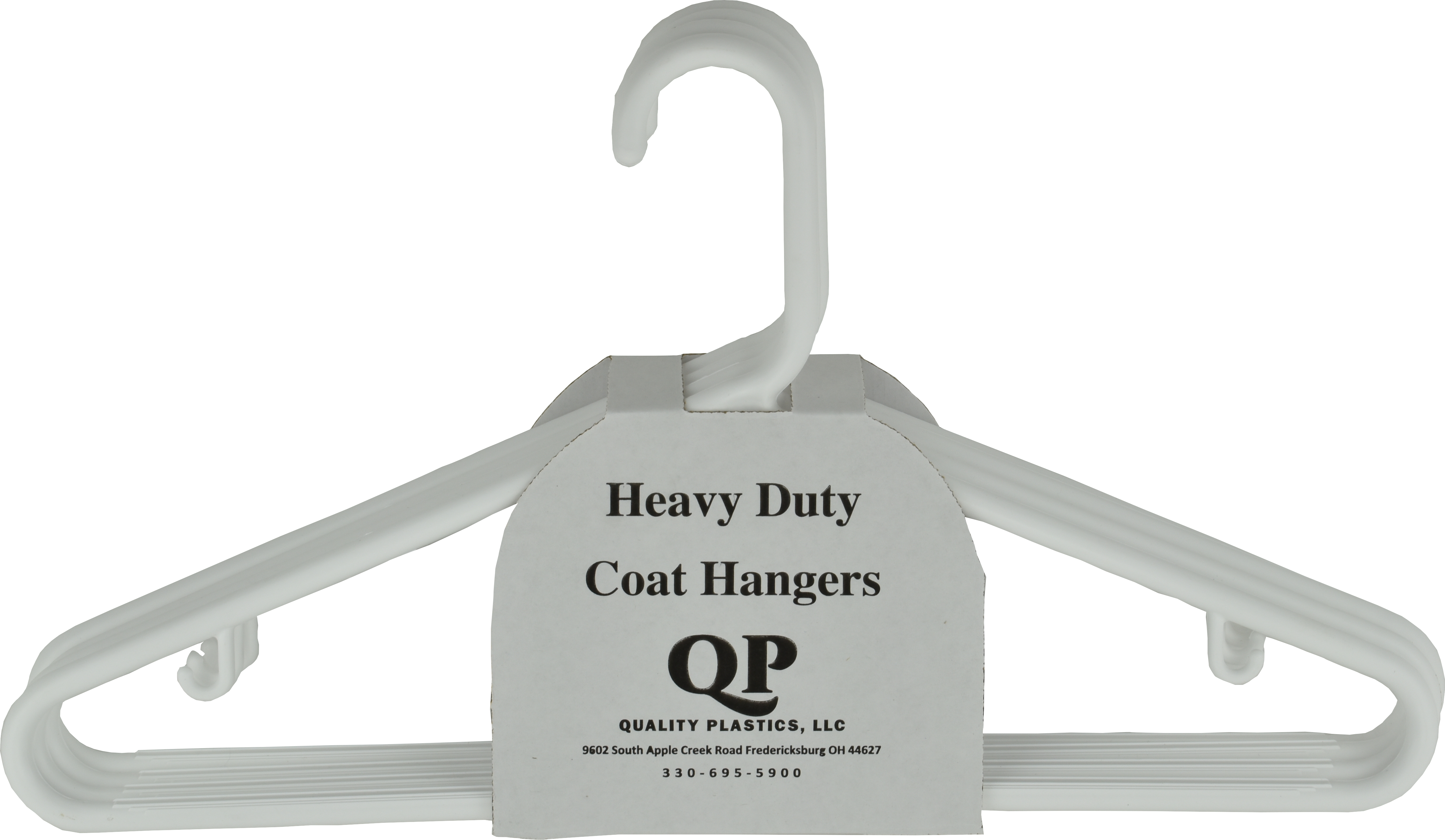 Heavy Duty Coat Hanger 4-Pack – Quality Plastics, LLC